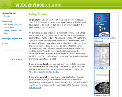 CJ APIs released as Web Services – iPrash.com